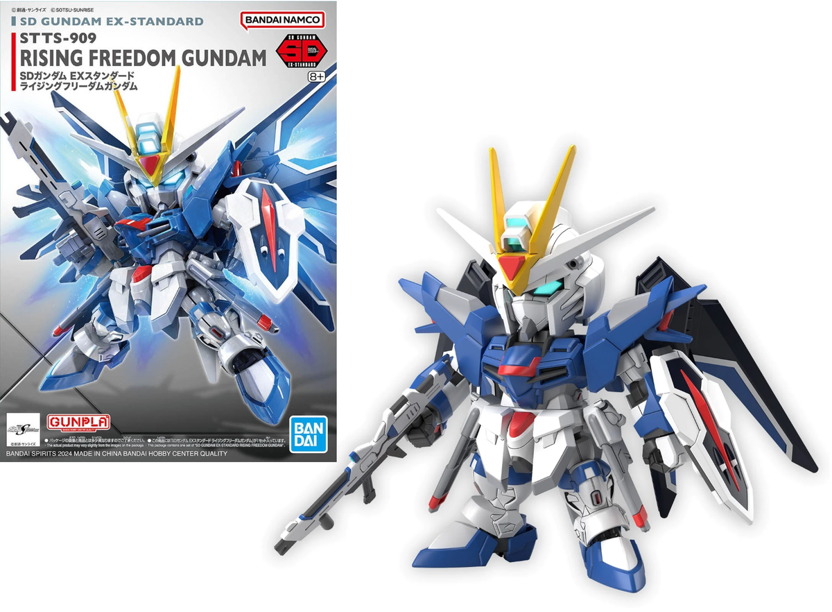 GUNDAM - SD Gundam Ex-Standard Rising Freedom Gundam - Modellbausatz