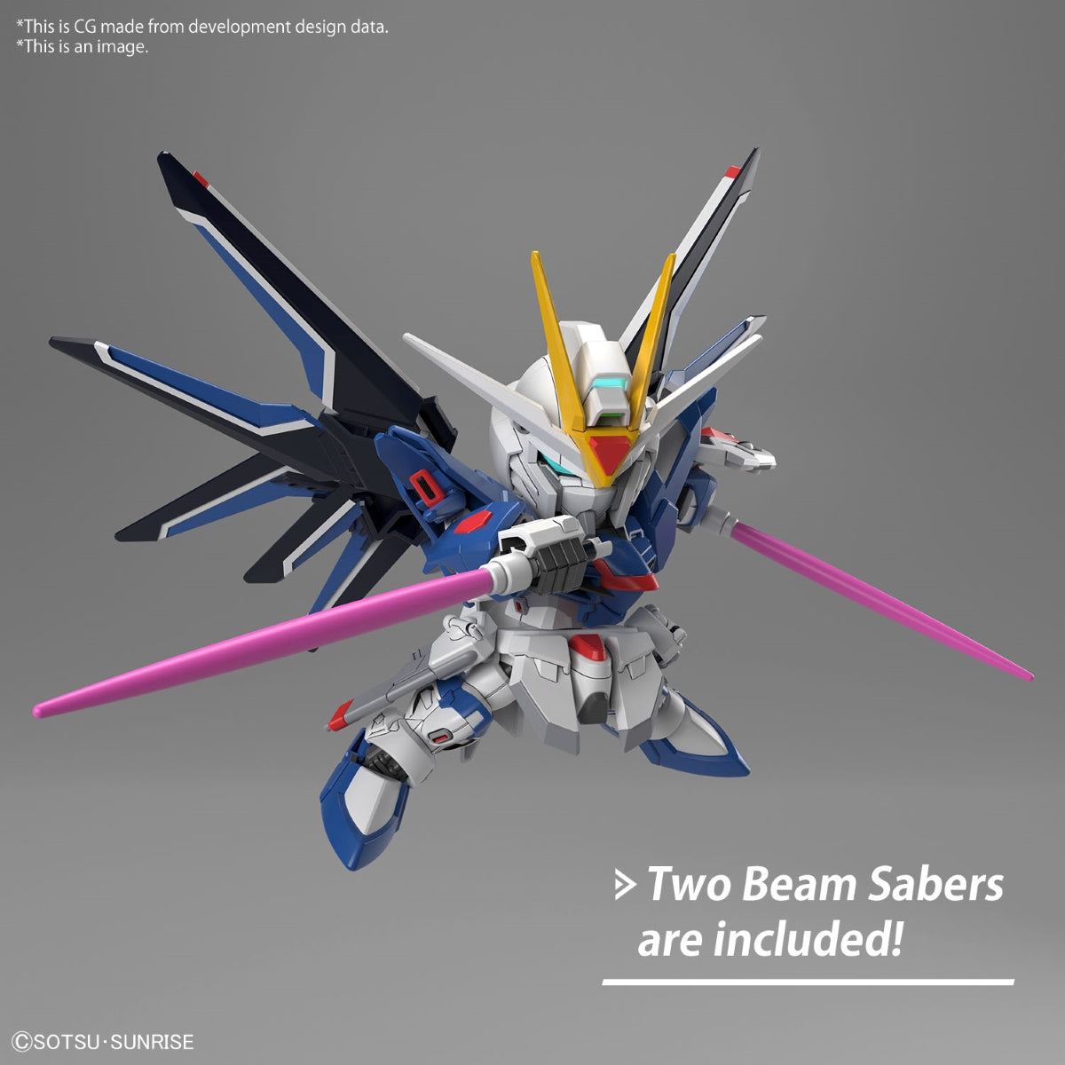 GUNDAM - SD Gundam Ex-Standard Rising Freedom Gundam - Modellbausatz
