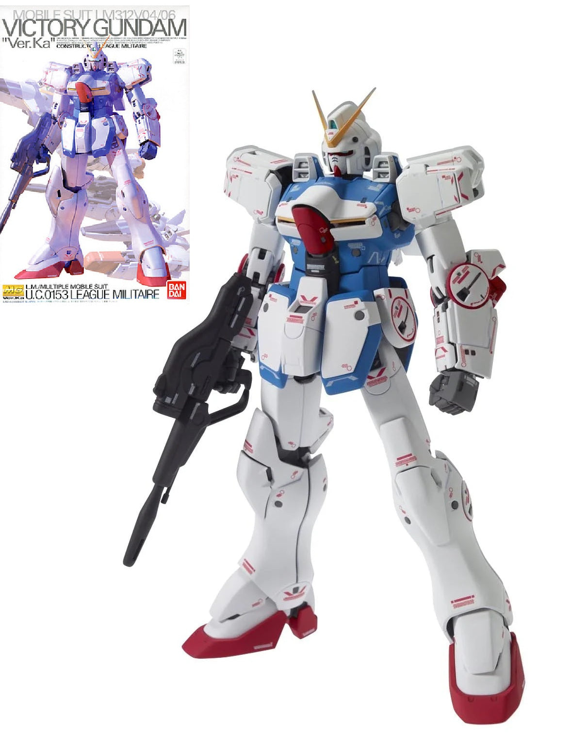 GUNDAM - MG 1/100 V Gundam Ver.Ka - Model Kit
