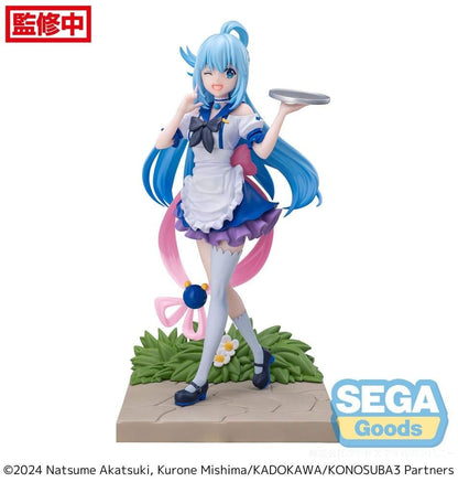 Sega Goods Konosuba Aqua Statue Luminasta Figura 18cm