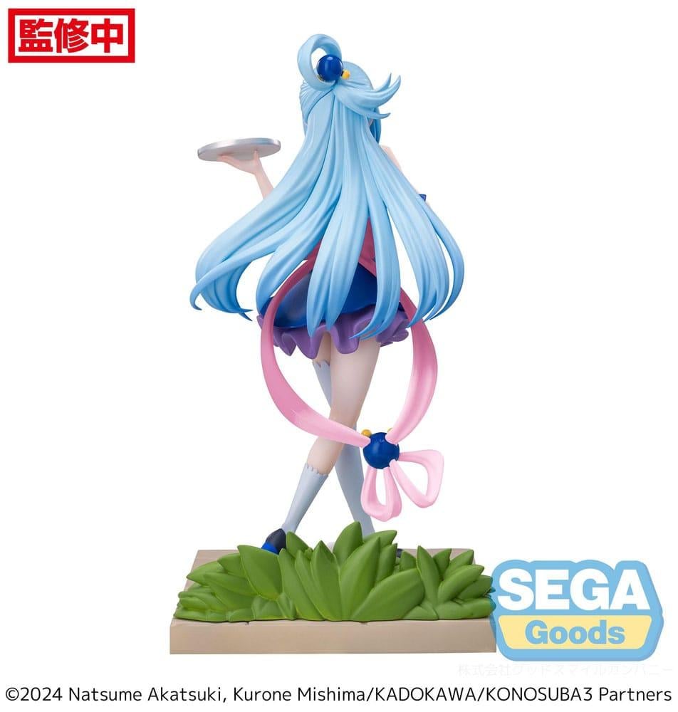 Sega Goods Konosuba Aqua Statue Luminasta Figura 18cm