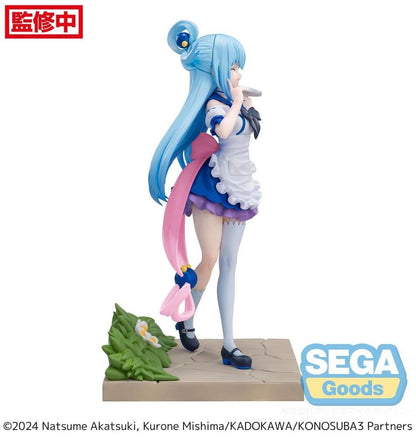 Sega Goods Konosuba Aqua Statue Luminasta Figura 18cm