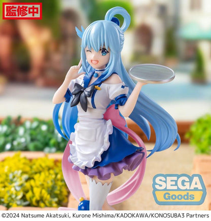 Sega Goods Konosuba Aqua Statue Luminasta Figura 18cm