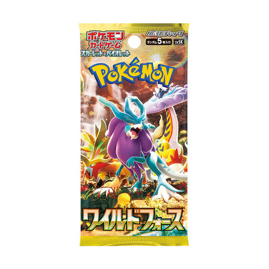 Wild Force SV5K Scarlatto & Violetto POKEMON JP