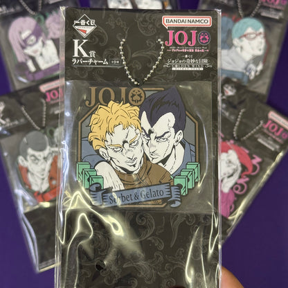 JoJo’s Bizarre Adventure – Golden Wind | Portachiavi in Gomma “Hitman Team”