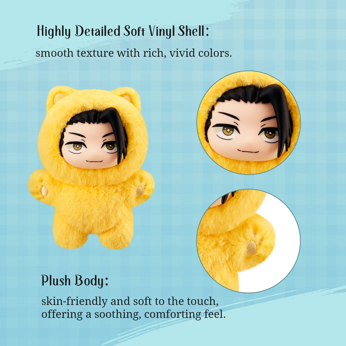 Puremind Jujutsu Kaisen Cat Ear Plush Blind Box 2726