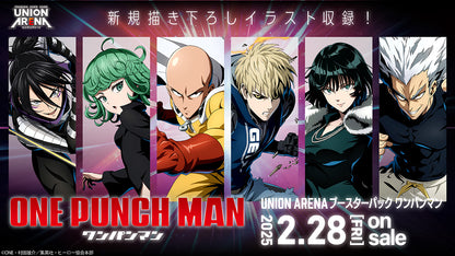 UNION ARENA One-Punch Man Booster Pack UA35BT: Carte Collezionabili Esclusive con Autografi Foil