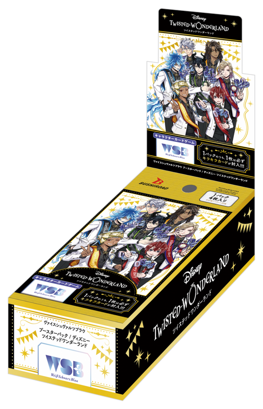 Disney Twisted-Wonderland Booster Pack: Carte da Collezione con Illustrazioni Esclusive e Rari