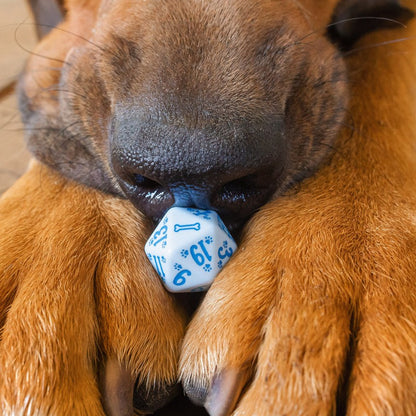 Set Dadi RPG DOGS Max Blu: Avventura Poliedrica con Simpatici Cuccioli