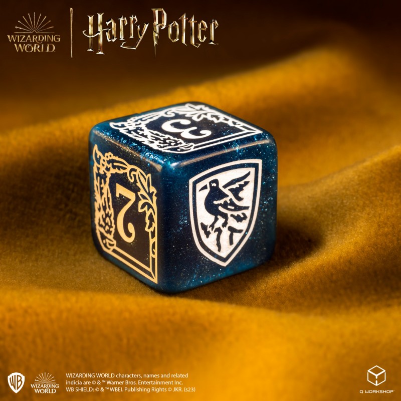 Set Dadi Moderni Harry Potter Corvonero Blu: Astuti Lanci per Maghi