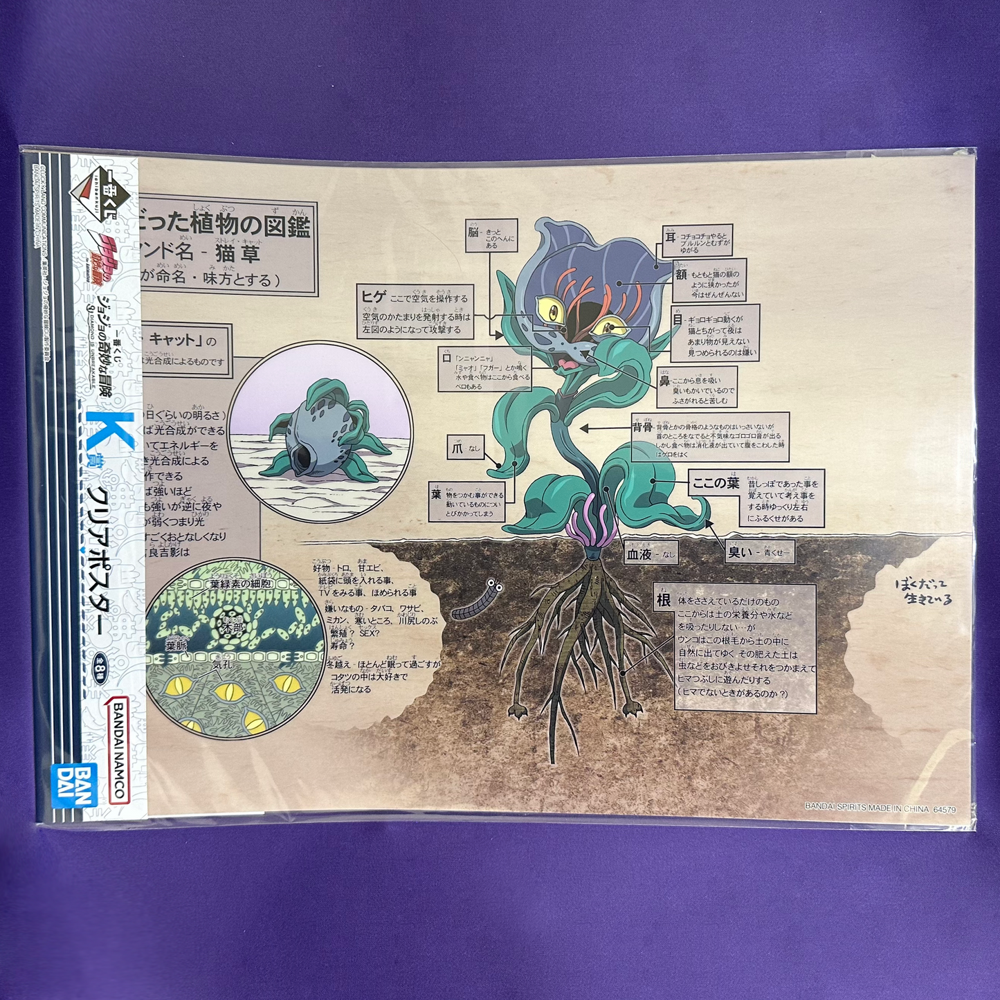 Clear Poster – JoJo’s Bizarre Adventure (Bandai Namco)