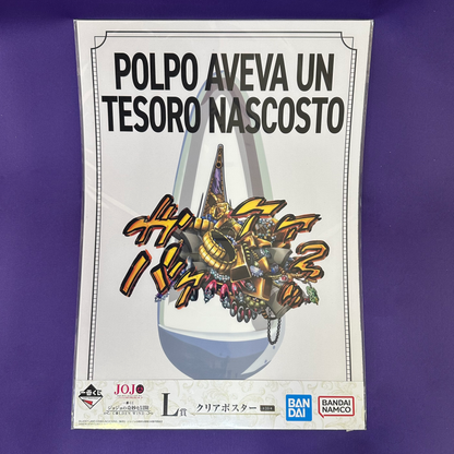 Clear Poster – JoJo’s Bizarre Adventure (Bandai Namco)