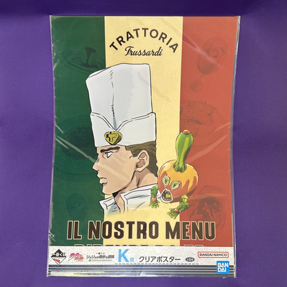 Clear Poster – JoJo’s Bizarre Adventure (Bandai Namco)