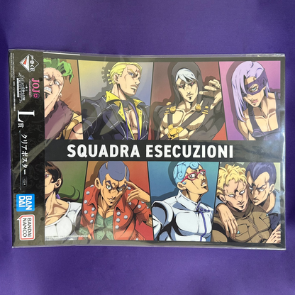 Clear Poster – JoJo’s Bizarre Adventure (Bandai Namco)