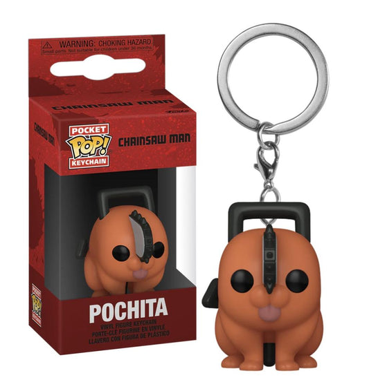 Pochita (Chainsaw Man) Keychain Vinyl Pocket Figure