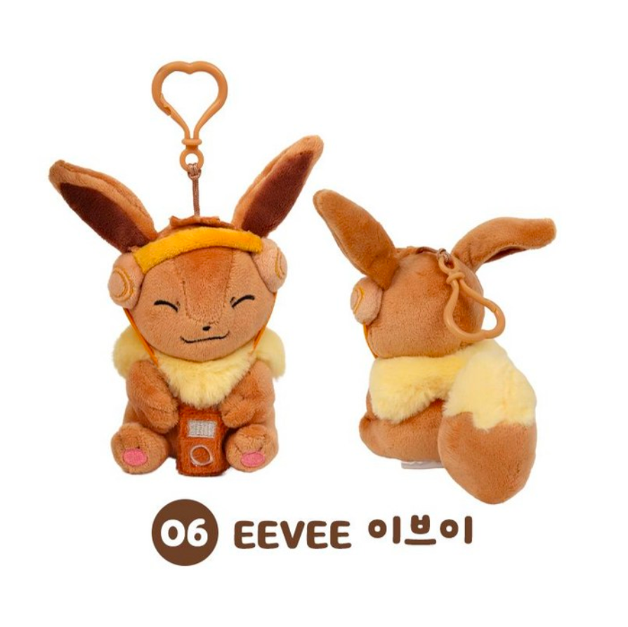 Pokemon Headset - peluche charm/portachiavi