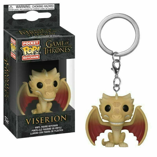 Viserion Keychain Vinyl Pocket Figure